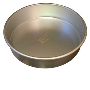 8" Round Silver Baking Pan